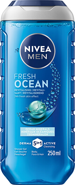 Nivea Shower gel Men Fresh Ocean 250 ml 250ml Vyrams