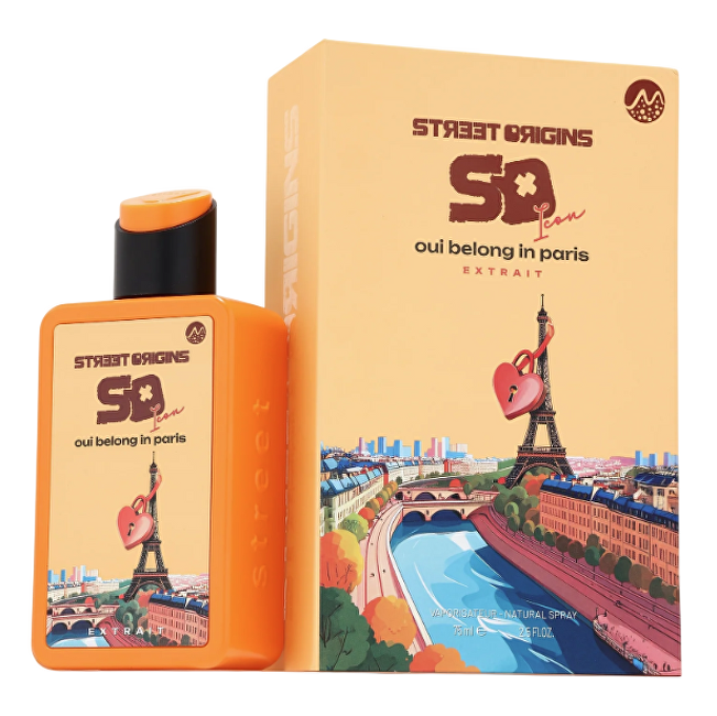 Street origins Oui Belong In Paris For Him - parf&eacute;movan&yacute; extrakt 75ml kvepalai Vyrams