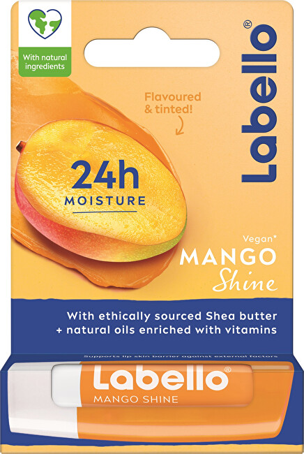 Labello Mango Shine Caring Lip Balm 5.5 ml 5.5ml Moterims