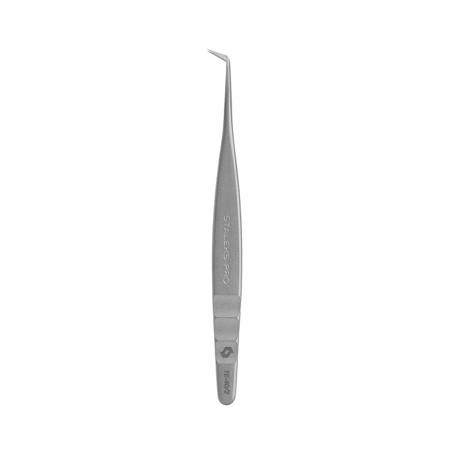 STALEKS Professional tweezers for artificial eyelashes Expert 40 Type 2 (Professional Eyelash Tweezers) Moterims