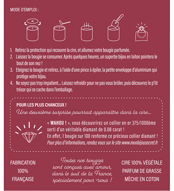 Troli Scented candle 40h with jewel Lotus garden CCOFL100 kvepianti žvakė