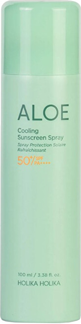 Holika Holika Refreshing sunscreen spray for face and body Aloe Cooling (Sunscreen Spray) 100 ml 100ml Moterims