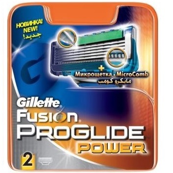 Gillette Replacement heads Gillette Fusion ProGlide Power 4 pieces skustuvo galvutė