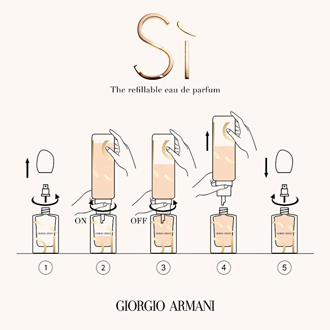 Giorgio Armani S&igrave; - EDP (n&aacute;plň) 100ml Kvepalai Moterims
