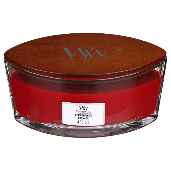 WoodWick Scented candle boat Pomegranate 453.6 g Unisex