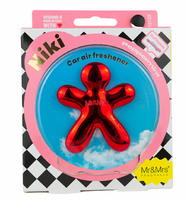 Mr&Mrs Fragrance Niki Big Pepper Mint - car smell namų kvapas