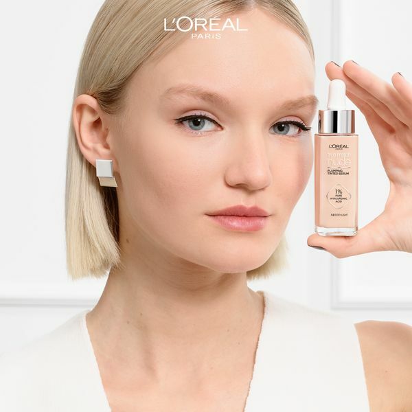 L&acute;Or&eacute;al Paris True Match Nude (Plumping Tinted Serum) 30 ml 2-3 Light makiažo pagrindas