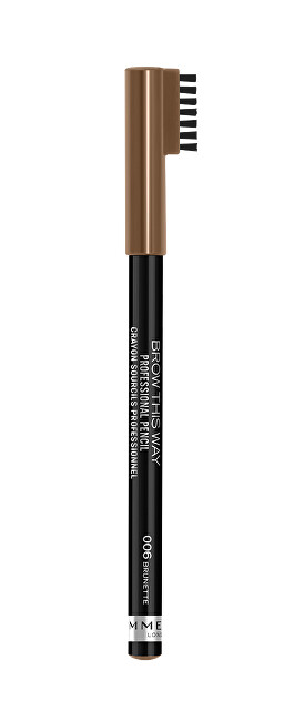 Rimmel Brow this Way ( Professional Pencil) 1.4 g 003 antakių pie&scaron;tukas