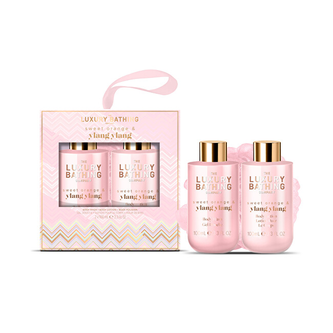 Grace Cole Luxury Bathing Ylang Ylang Body Care Set ( Pomeranč & Ylang Ylang ) - D&aacute;rkov&aacute; sada p&eacute;če o tělo ( 3 ks ) Vonios ir du&scaron;o priemonė Moterims