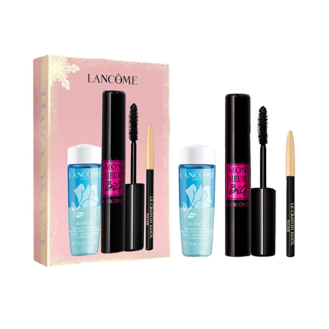 Lancome Monsieur Big Mascara Set decorative cosmetics gift set makiažo valiklis