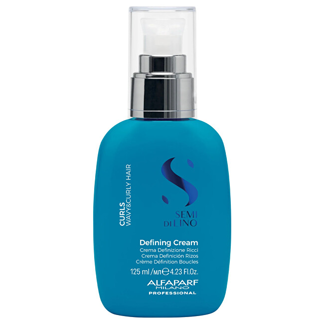 AlfaParf Milano Cream for curly and wavy hair Semi Di Lino Curls (Defining Cream) 125 ml 125ml Moterims