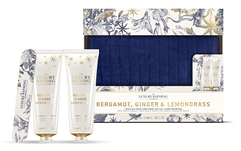 The Luxury Bathing Company Bergamot, Ginger & Lemongrass Body Care Gift Set 4 pcs Unisex