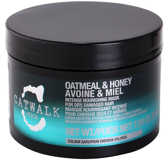 Tigi Intensive Nourishing Mask for Dry and Damaged Hair Catwalk Oatmeal & Honey (Intense Nourishing Mask) 200g Moterims