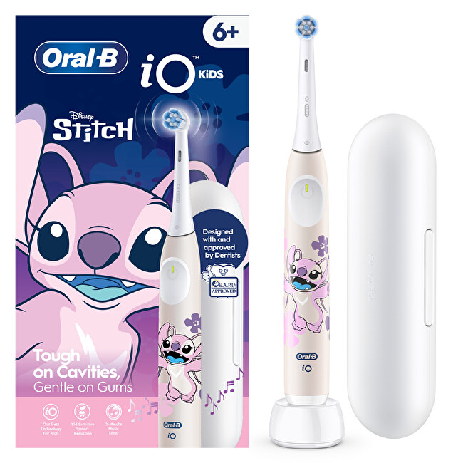 Oral B Electric toothbrush IO2 Stich Angel Kids dantų &scaron;epetėlis
