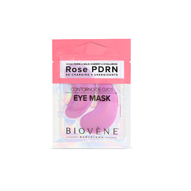 Biovene Invigorating eye pads Rose PDRN Eye Mask 1 pair Moterims