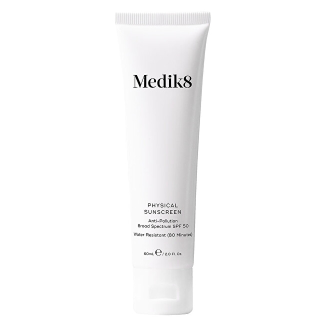 Medik8 Pleťový opalovací krém Physical Sunscreen SPF 50 (Sun Cream) 60 ml 60ml Moterims
