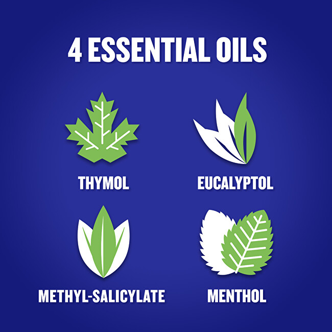 Listerine Advanced Nightly Reset Mild Taste Mouthwash 500ml dantų skalavimo skystis