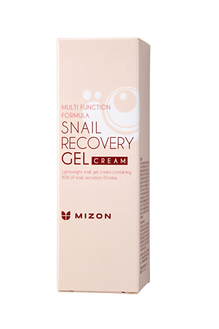 Mizon Skin gel with snail secretion filtrate 80% for problematic skin (Snail Recovery Gel Cream) 45 ml 45ml vietinės priežiūros priemonė