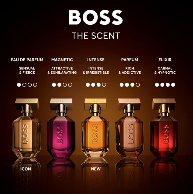 Hugo Boss Boss The Scent Eau De Parfum Intense For Her - EDP 50ml Kvepalai Moterims