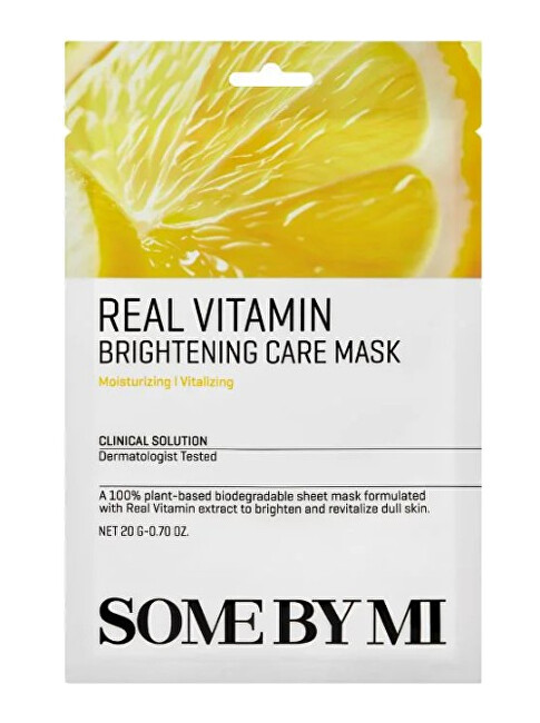 Some By Mi Real Vitamin Brightening Care Mask 20 g Moterims