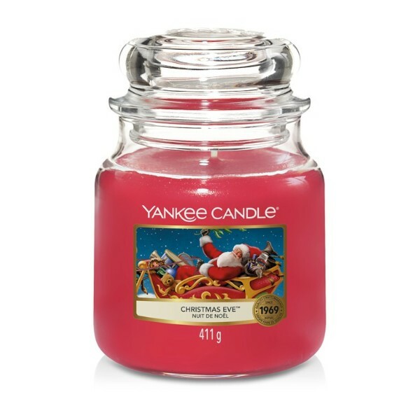 Yankee Candle Aromatic candle Classic medium Christmas Eve 411 g Unisex