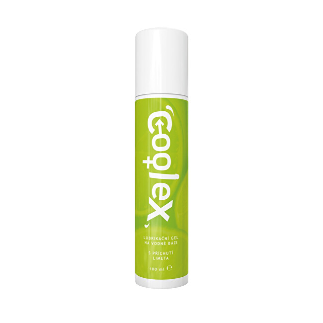 COOLEX Lime water-based lubricating gel 100 ml 100ml intymios higienos priežiūra
