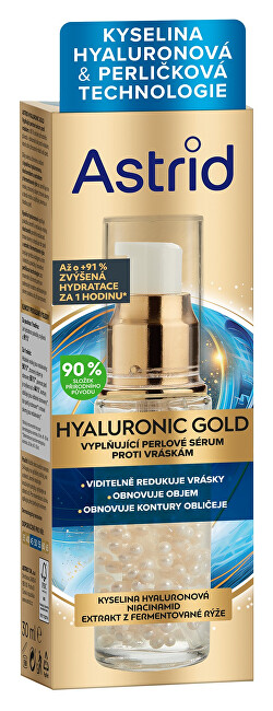 Astrid Hyaluronic Gold Anti-Wrinkle Filling Pearl Serum 30 ml 30ml Moterims