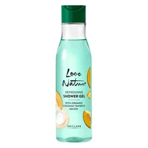 Oriflame Shower gel with coconut water and watermelon Love Nature (Refreshing Shower Gel) 500 ml 500ml Moterims