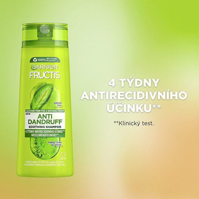Garnier Soothing shampoo for all hair types with dandruff Fructis Antidandruff (Soothing Shampoo) 400ml &scaron;ampūnas