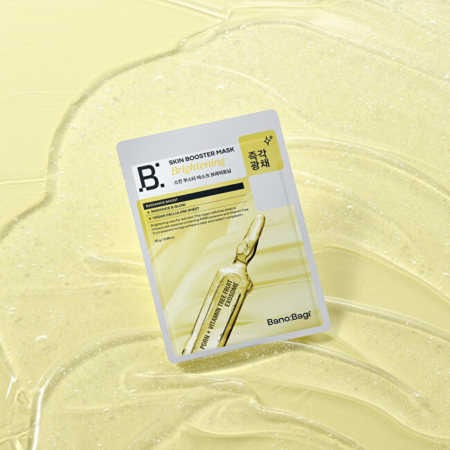 BANOBAGI Brightening face mask (Skin Booster Mask) 25 g vietinės priežiūros priemonė