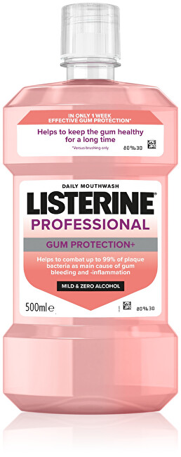 Listerine Mouthwash Professional Gum Protection+ 500 ml 500ml Unisex