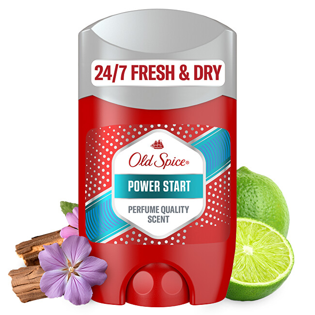 Old Spice Solid antiperspirant Power Start (Antiperspirant Stick) 50 ml 50ml dezodorantas