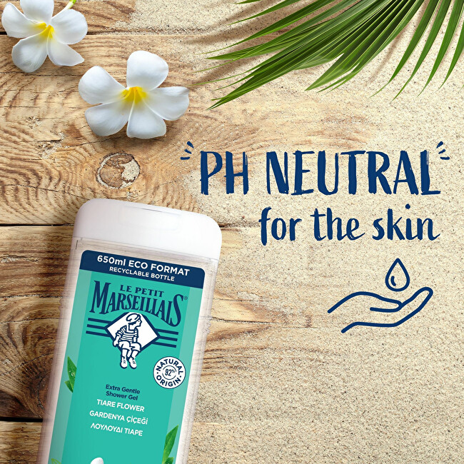 Le Petit Marseillais Shower gel Tiare Flower Shower Gel 650ml Moterims
