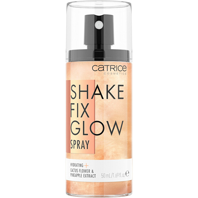 Catrice Hydrating fixing spray for the face Shake Fix Glow (Spray) 50 ml 50ml makiažo fiksatorius