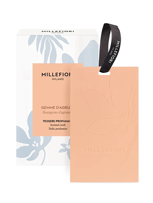 Millefiori Milano Gemme D'Agrumi Scented Cards 3 pcs namų kvapas