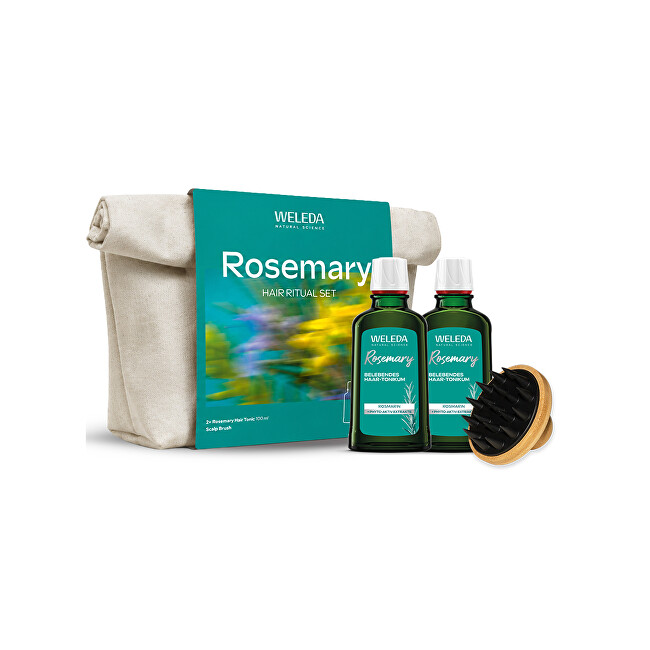 Weleda Rosemary Hair Ritual Set Gift Set &scaron;ampūnas