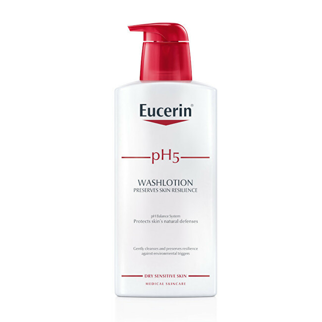 Eucerin Shower emulsion for dry and sensitive skin PH5 (Wash Lotion) 400ml Moterims