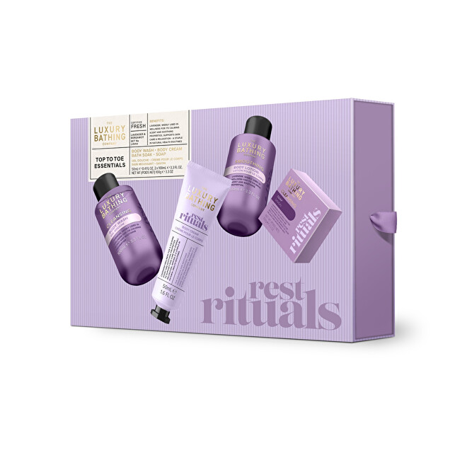 Grace Cole Lavender Body Care Set ( Levandule ) - D&aacute;rkov&aacute; sada p&eacute;če o tělo Vonios ir du&scaron;o priemonė Moterims
