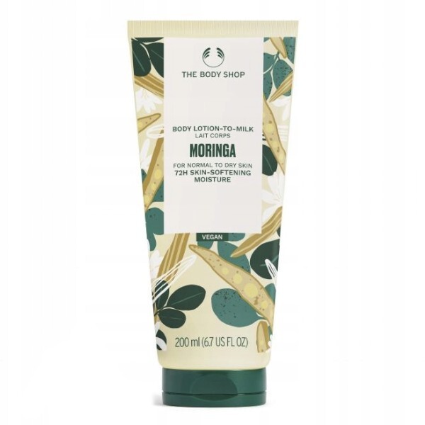 The Body Shop Body lotion for normal to dry skin Moringa (Body Lotion) 200 ml 200ml Moterims