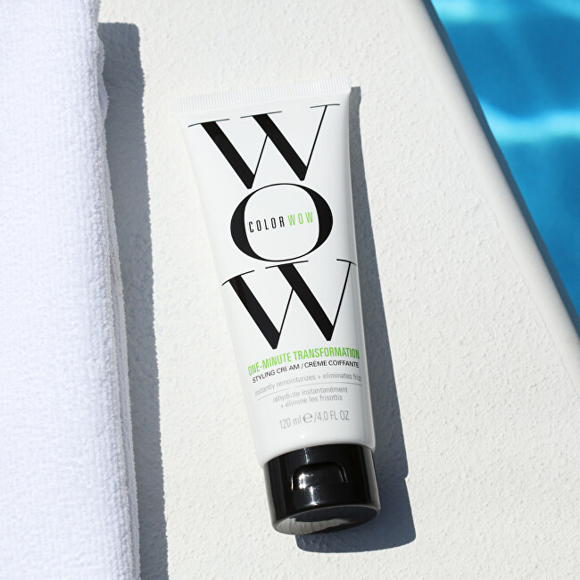 Color Wow Styling AC anti-frizz cream One Minute Transformation ( Styling Cream) 120ml atstatomoji plaukų priežiūros priemonė
