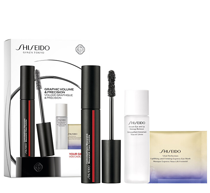 Shiseido Mascara Set Gift Set blakstienų tu&scaron;as