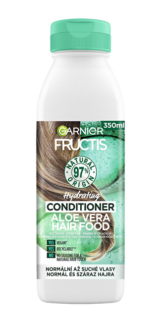 Garnier Moisturizing Conditioner for Normal and Dry Hair Fructis Hair Food (Aloe Vera Hydrating Conditioner) 350ml Moterims
