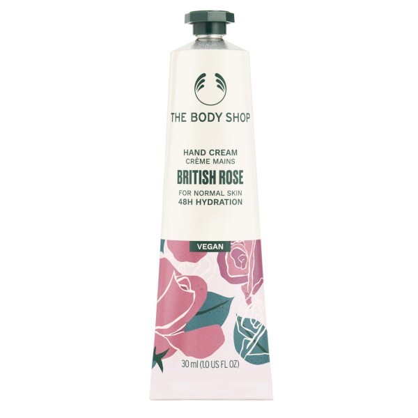 The Body Shop Moisturizing hand cream British Rose (Hand Cream) 100ml Moterims