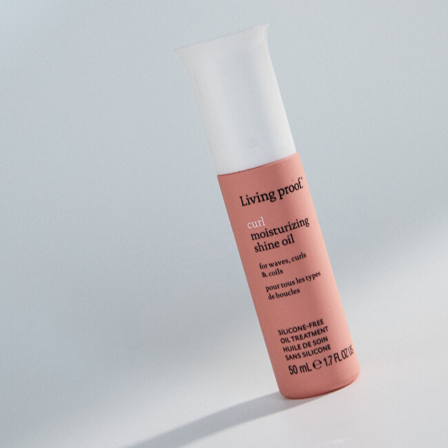 Living Proof Moisturizing Shine Oil Curl 50 ml 50ml atstatomoji plaukų priežiūros priemonė