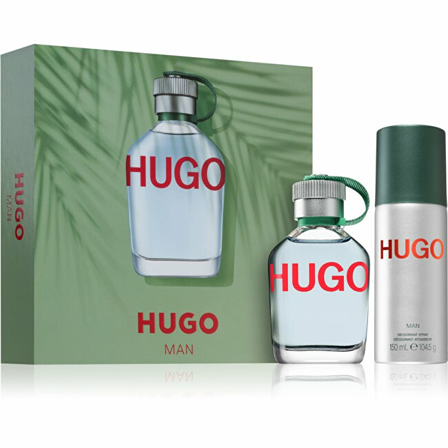 Hugo Boss Hugo Man - EDT 75 ml + deodorant ve spreji 150 ml 75ml Hugo Man - EDT 75 ml + deodorant ve spreji 150 ml Kvepalai Vyrams Rinkinys