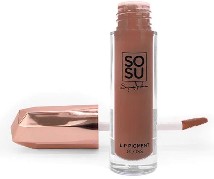 SOSU Cosmetics Let Them Talk Pigmented Lip Gloss Birthday Suit lūpų blizgesys