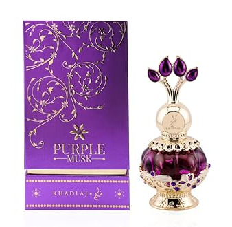 Khadlaj Purple Musk - koncentrovan&yacute; parf&eacute;movan&yacute; olej 20ml kvepalai Moterims