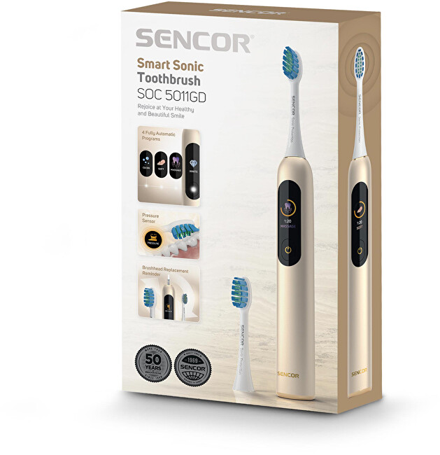 Sencor Sonic toothbrush SOC 5011GD dantų &scaron;epetėlis
