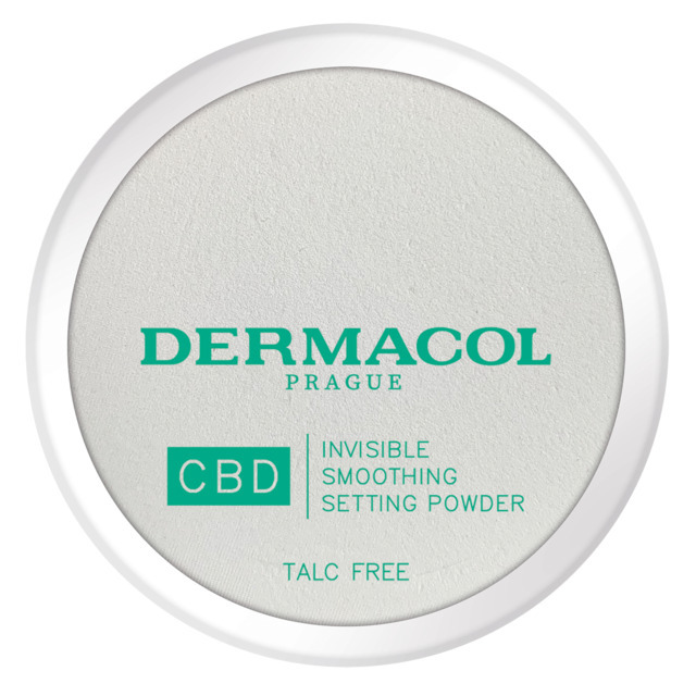 Dermacol Matting fixing powder with CBD (Invisible Smoothing Setting Powder) 8 g sausa pudra