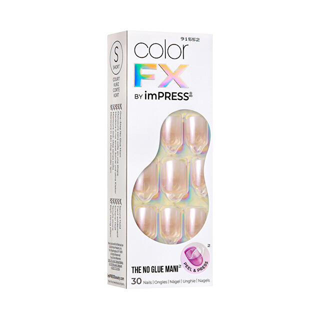 Kiss Glue-on nails ImPRESS Color FX - Connection 30 pcs priemonė nagams